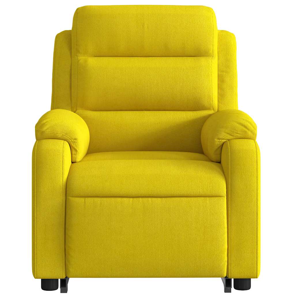løftestol velour gul
