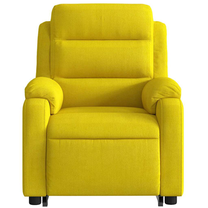 løftestol velour gul