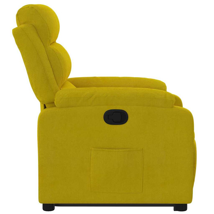 løftestol velour gul