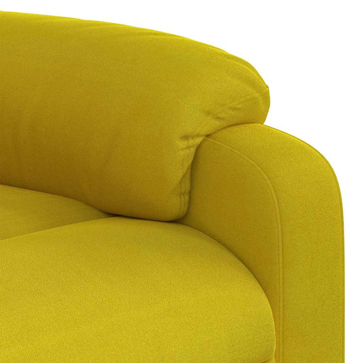 løftestol velour gul