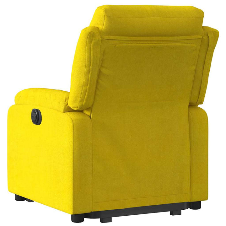 løftestol velour gul