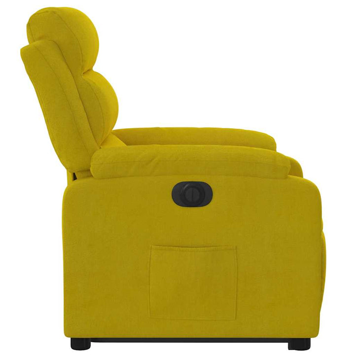 løftestol velour gul