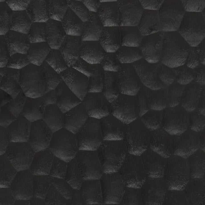 skabe 3 stk. 60x33x75 cm massivt mangotræ sort