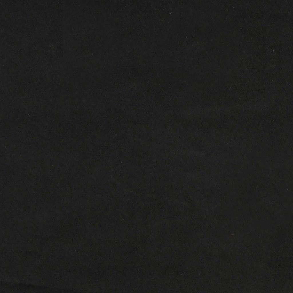 bænk med hynder sort 120,5x65x75 cm fløjl
