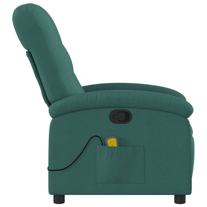 massagestol stof mørkegrøn