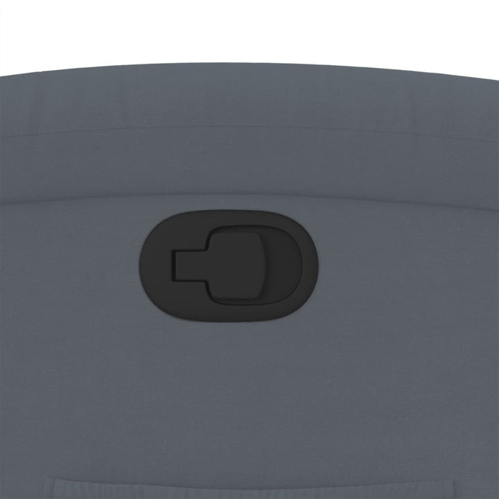 lænestol velour mørkegrå