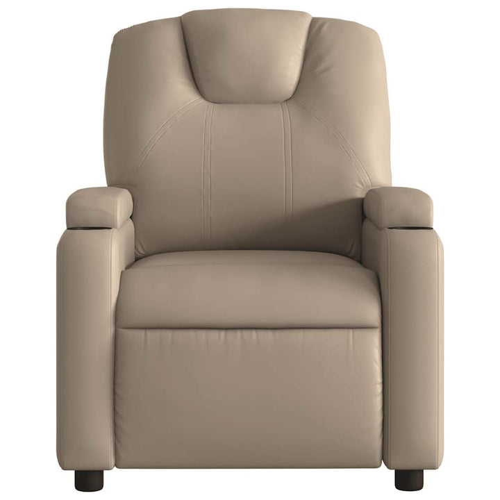 massagestol kunstlæder cappuccino