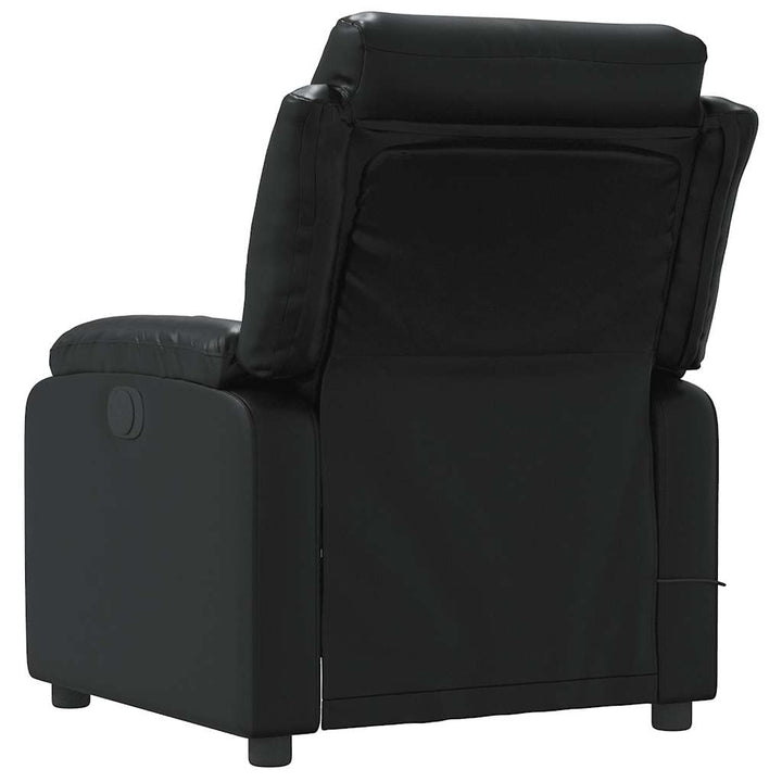 massagestol kunstlæder sort