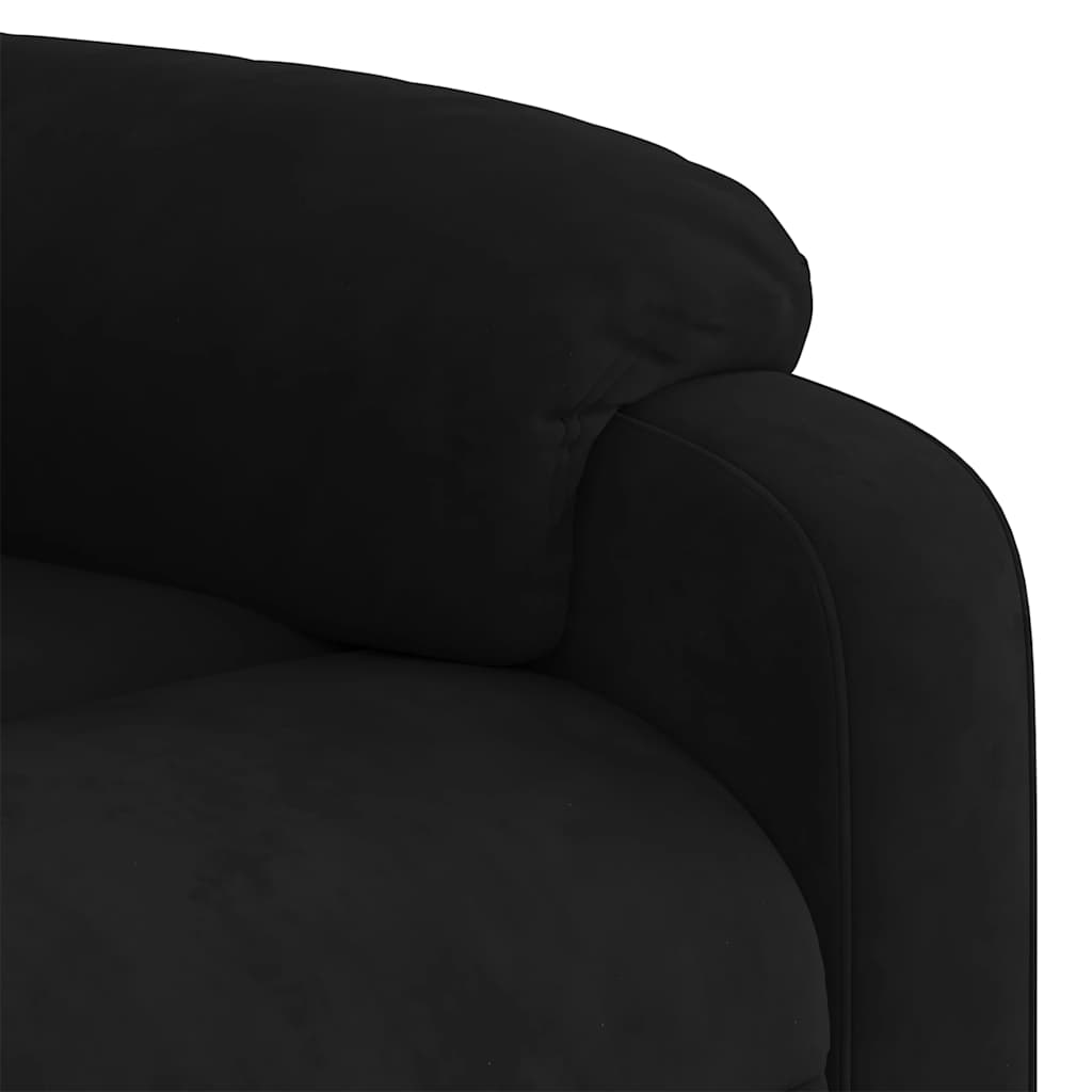 massagestol velour sort