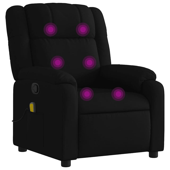 massagestol stof sort