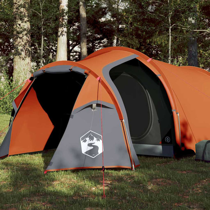 2-personers campingtelt vandtæt orange