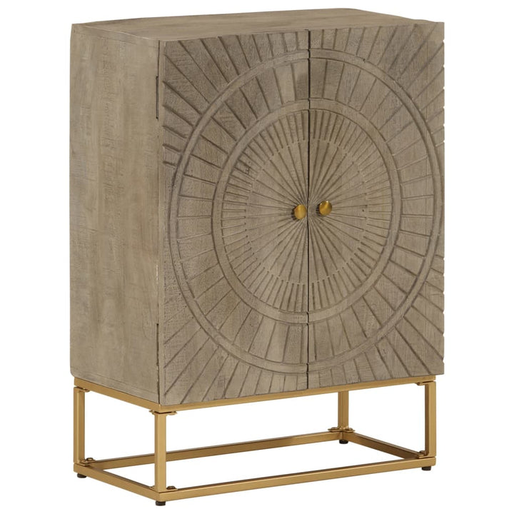 skænk 55x30x76 cm massivt mangotræ og jern