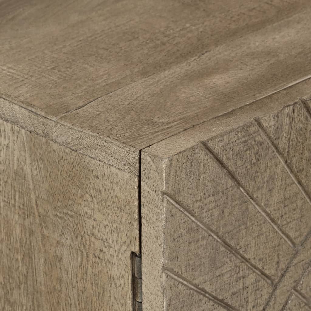 skænk 55x30x76 cm massivt mangotræ og jern
