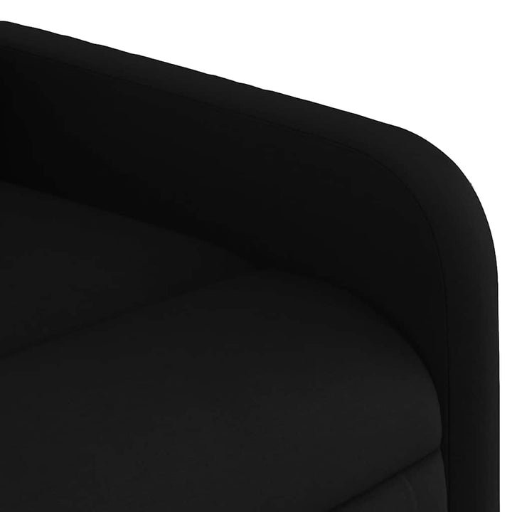 eldrevet massagestol stof sort