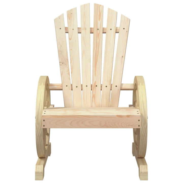 Adirondack-havestol massivt grantræ