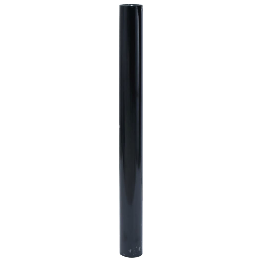 vinduesfolier 3 stk. matteret PVC sort