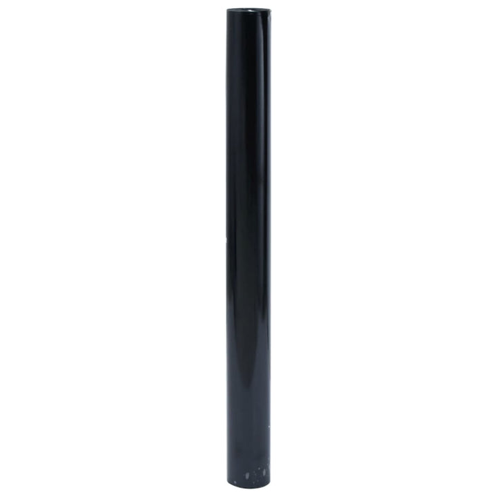 vinduesfolier 3 stk. matteret PVC sort