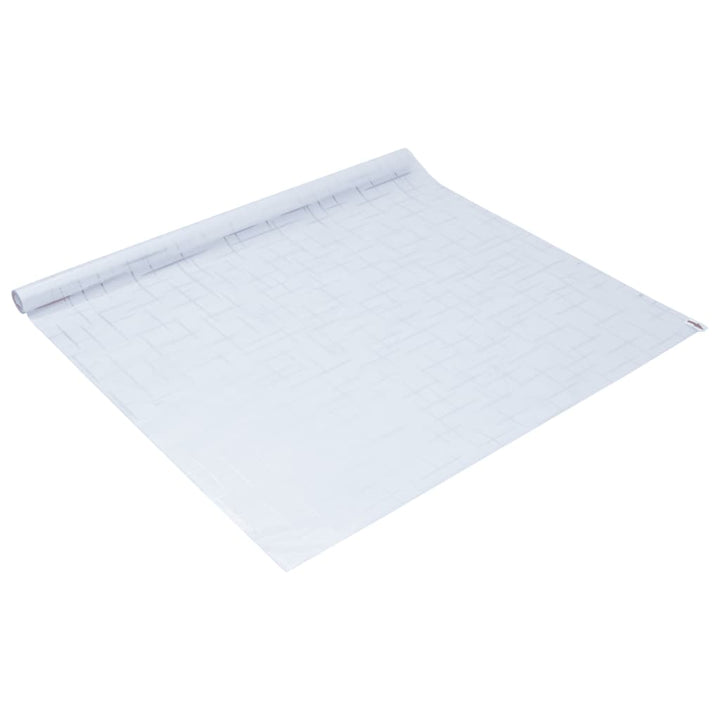 vinduesfolier 4 stk. stjernemønster matteret PVC