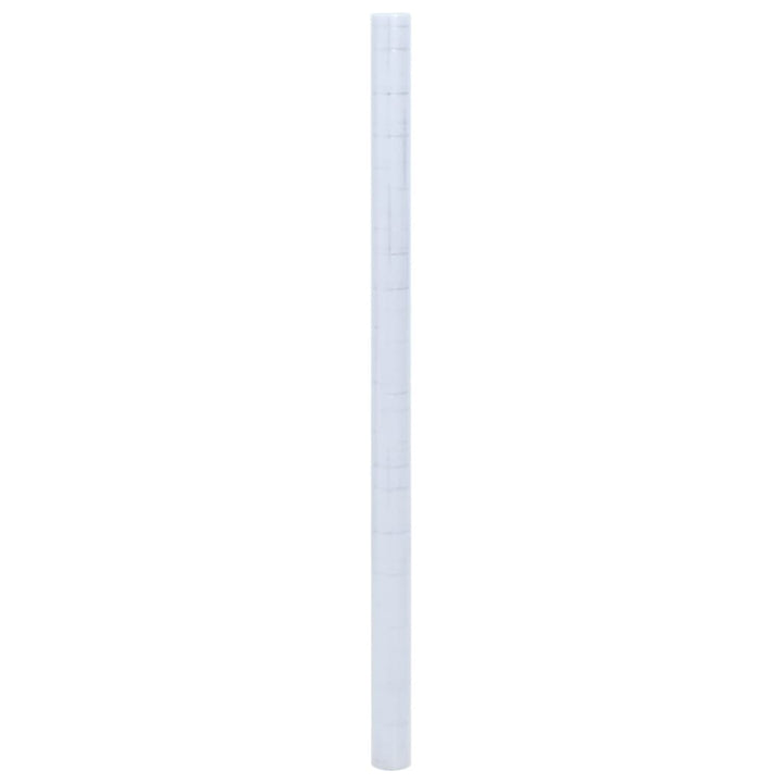 vinduesfolier 4 stk. stjernemønster matteret PVC