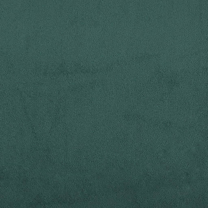 gavlpude 200 cm velour mørkegrøn