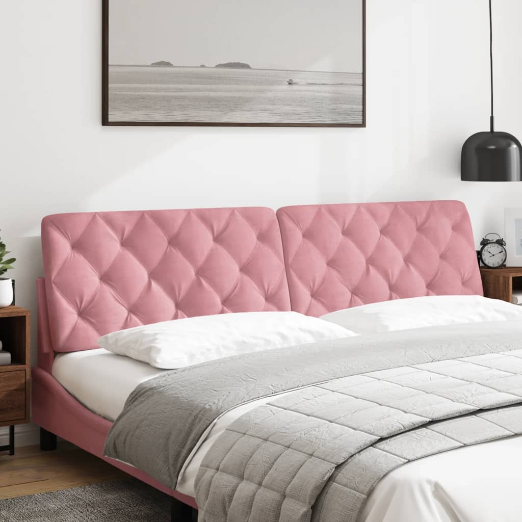 gavlpude 200 cm velour pink