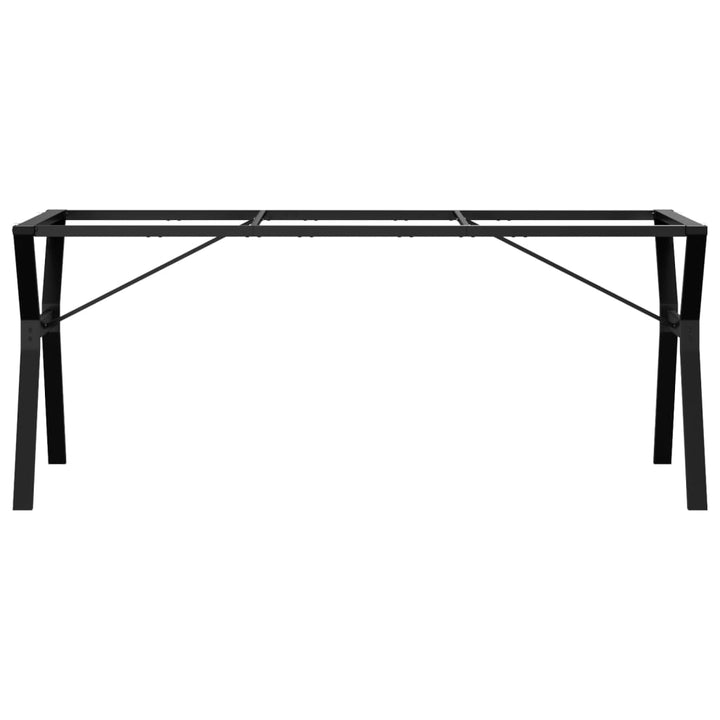 bordben til spisebord 180x80x73 cm Y-stel stål