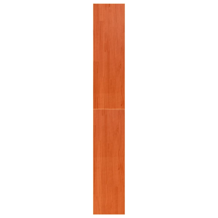 bogreol/rumdeler 100x30x199,5 cm massivt fyrretræ