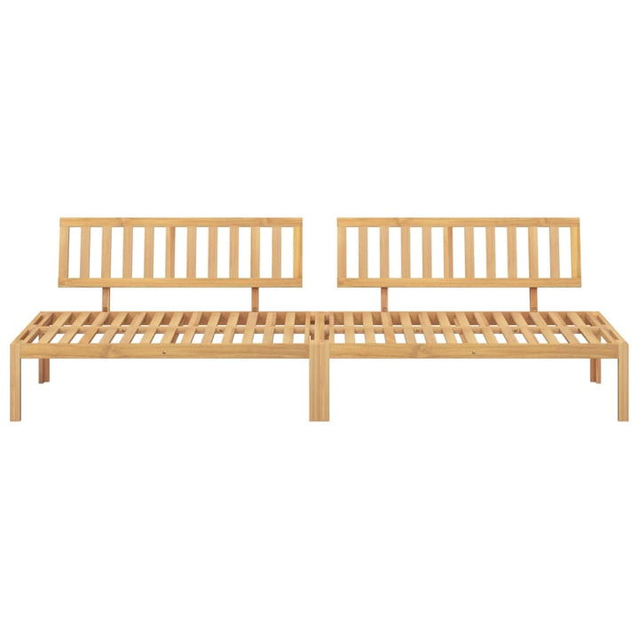 midtermoduler 2 stk. til pallesofa massivt akacietræ