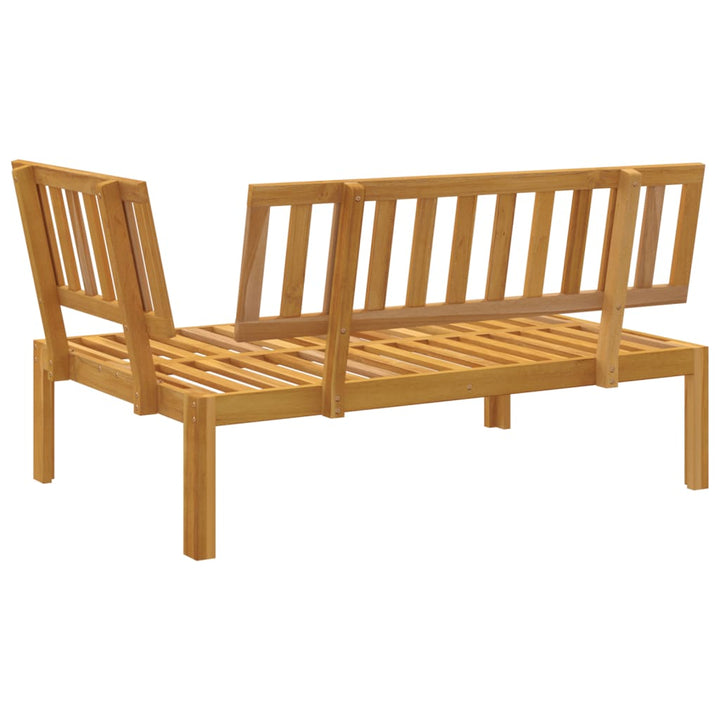 hjørnemodul til pallesofa massivt akacietræ