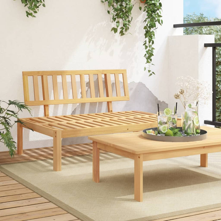 midtermodul til pallesofa massivt akacietræ