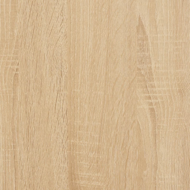 klædeskab med skuffer 89x39x184,5 cm konstrueret træ sonoma-eg