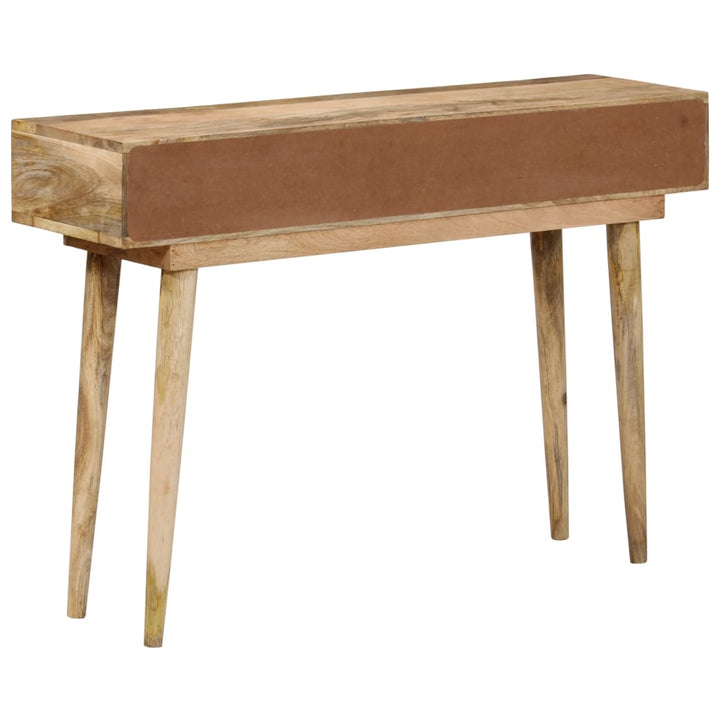 konsolbord 110x30x75 cm massivt mangotræ