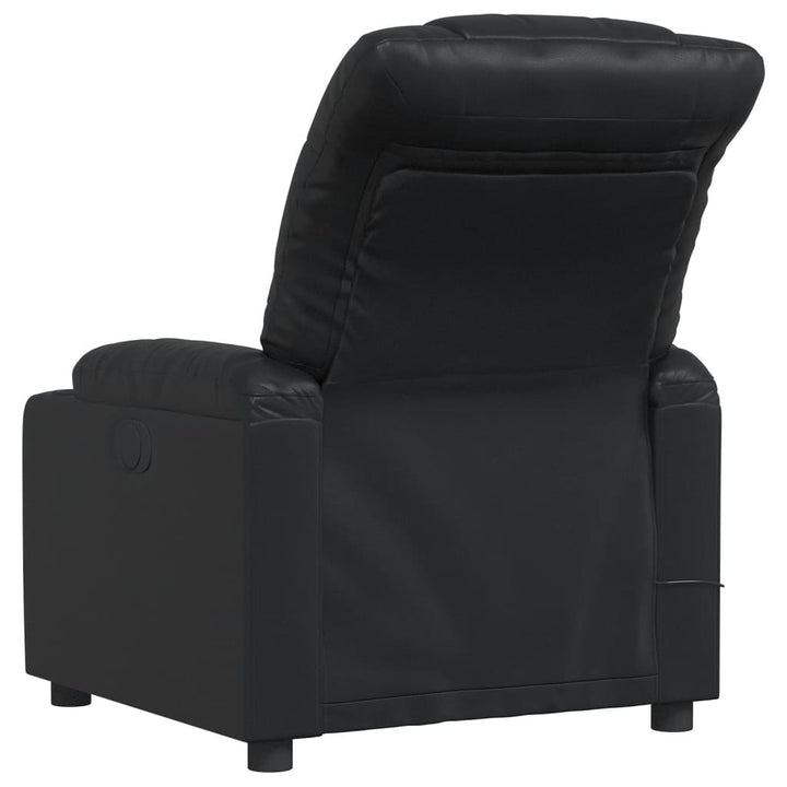 massagestol kunstlæder sort