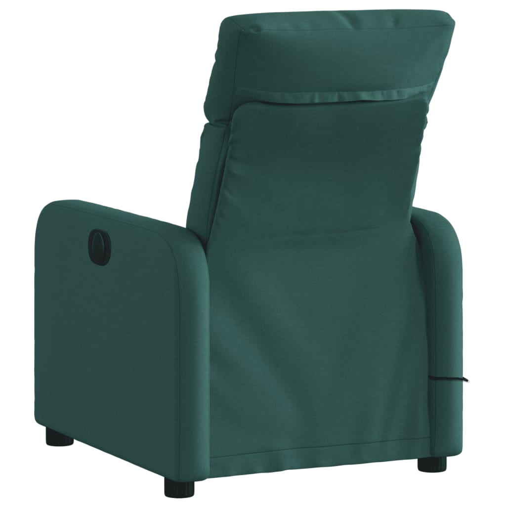 massagestol stof mørkegrøn