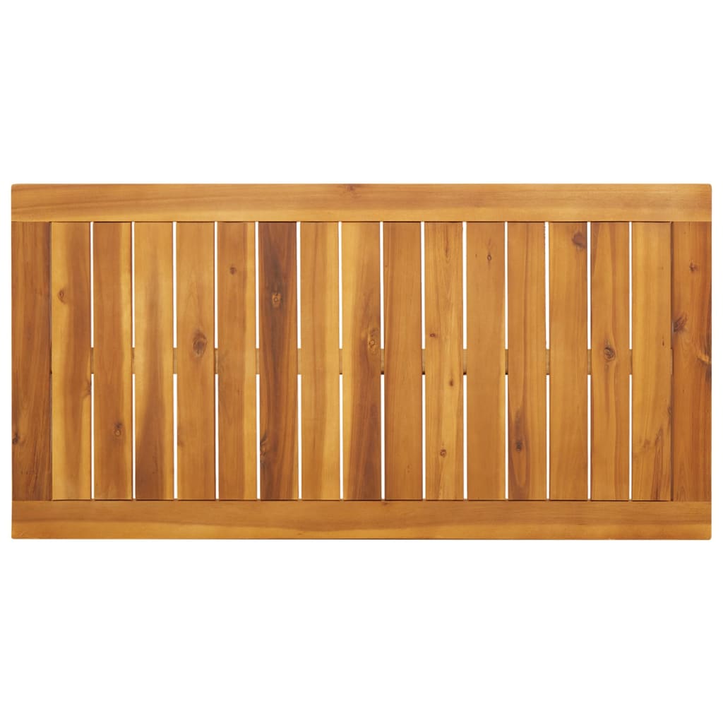 havebord 110x56x75 cm massivt akacietræ