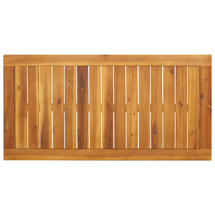 havebord 110x56x75 cm massivt akacietræ