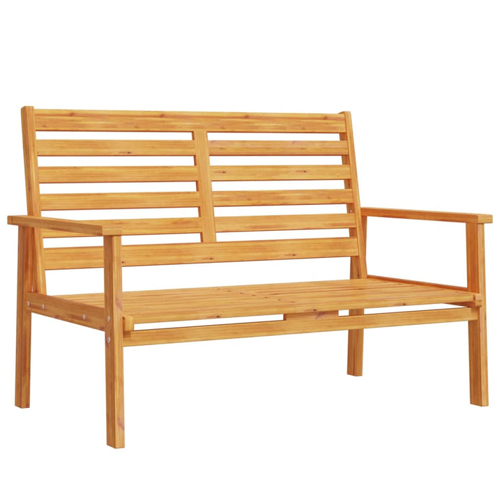 havebænk 120 cm massivt akacietræ