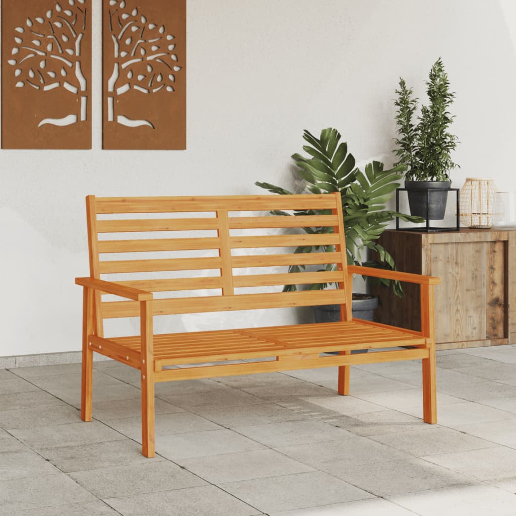 havebænk 120 cm massivt akacietræ