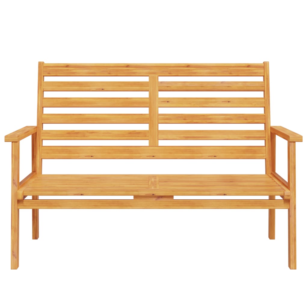 havebænk 120 cm massivt akacietræ