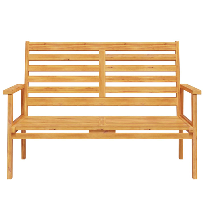 havebænk 120 cm massivt akacietræ