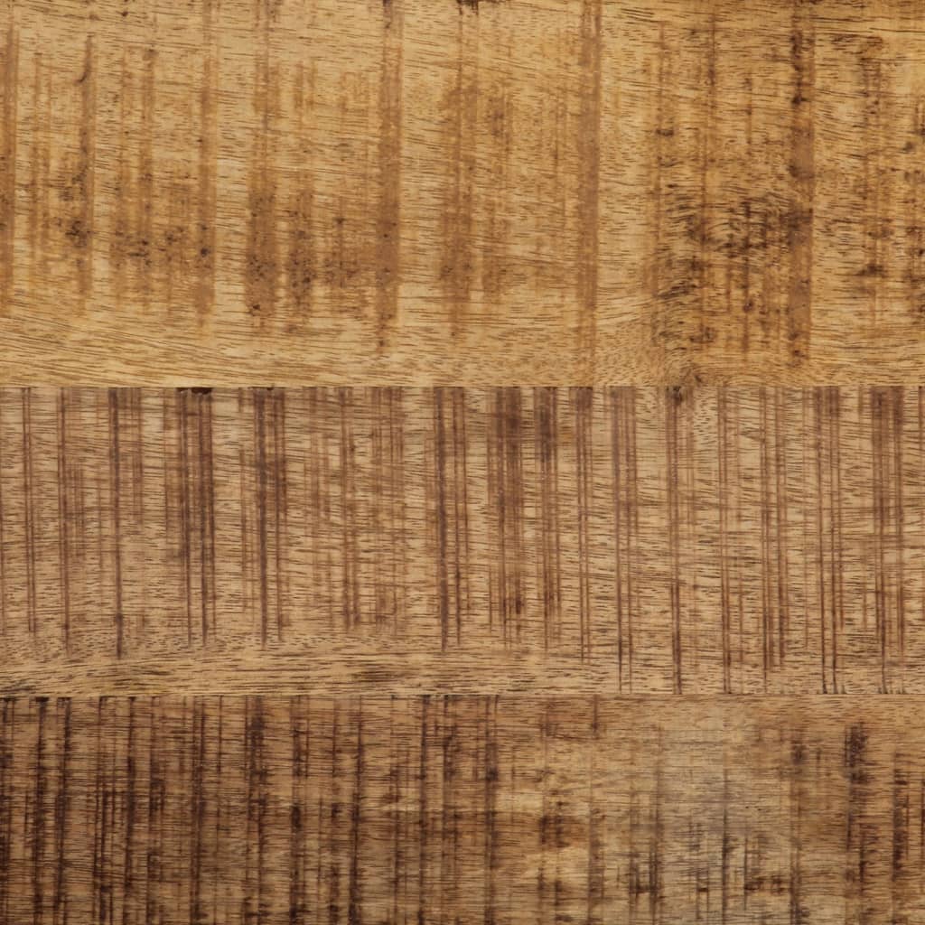 skænk 105x35x70 cm massivt ru mangotræ