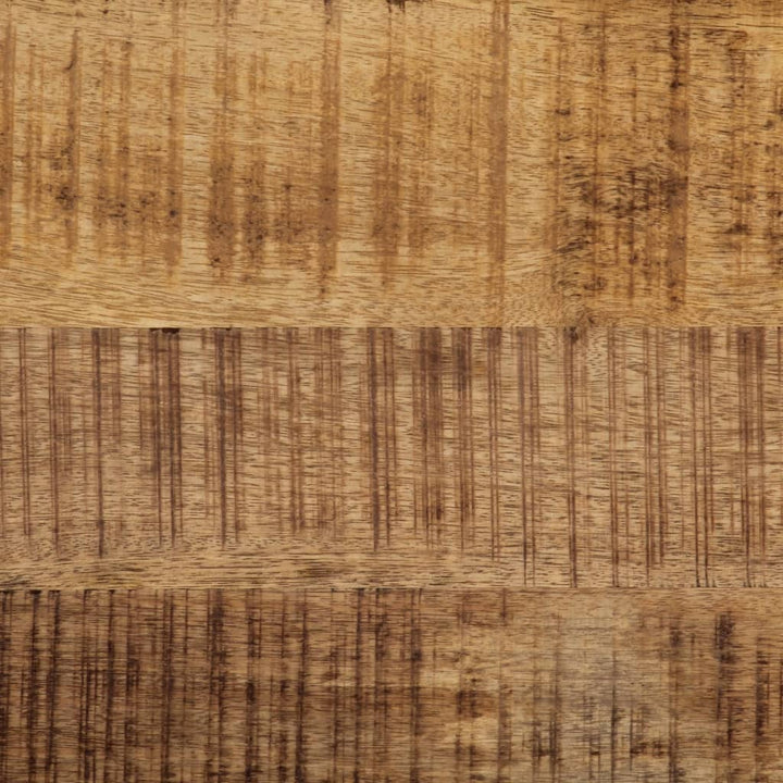 skænk 105x35x70 cm massivt ru mangotræ