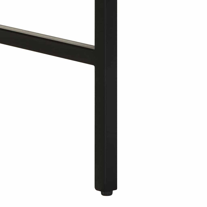 Skrivebord med hylde Brun 80 x 50 x 75 cm Massivt mangotræ