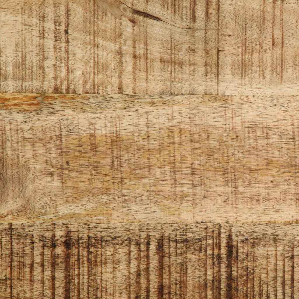 Skrivebord med hylde Brun 80 x 50 x 75 cm Massivt mangotræ