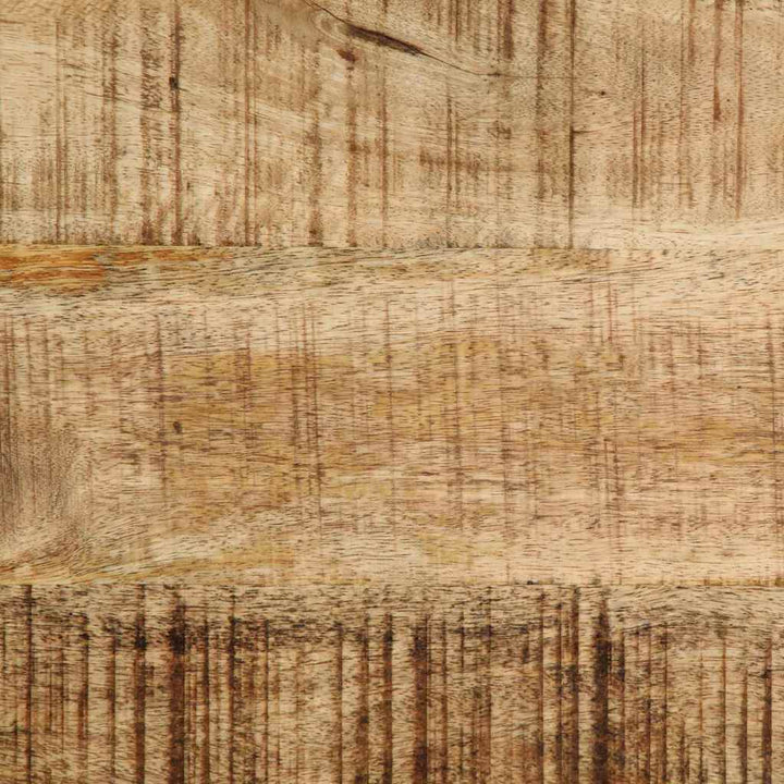 Skrivebord med hylde Brun 80 x 50 x 75 cm Massivt mangotræ