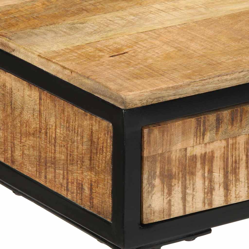 Klædeskab med skuffe Brun 100 x 40 x 120 cm Massivt mangotræ