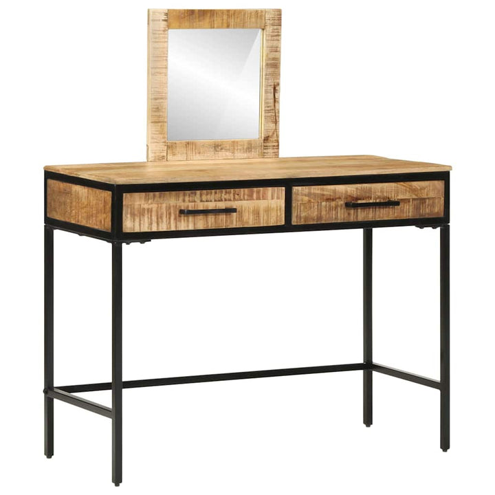Klædeskab med skuffe Brun 100 x 40 x 120 cm Massivt mangotræ