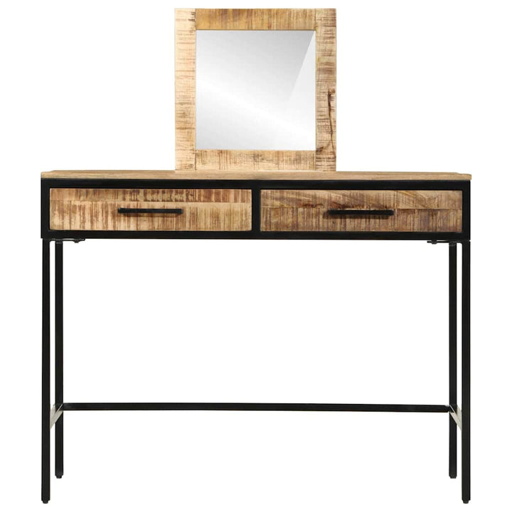 Klædeskab med skuffe Brun 100 x 40 x 120 cm Massivt mangotræ