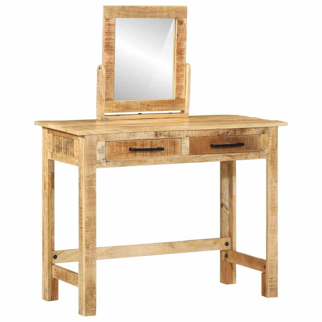Klædeskab med skuffe Brun 100 x 40 x 120 cm Massivt mangotræ