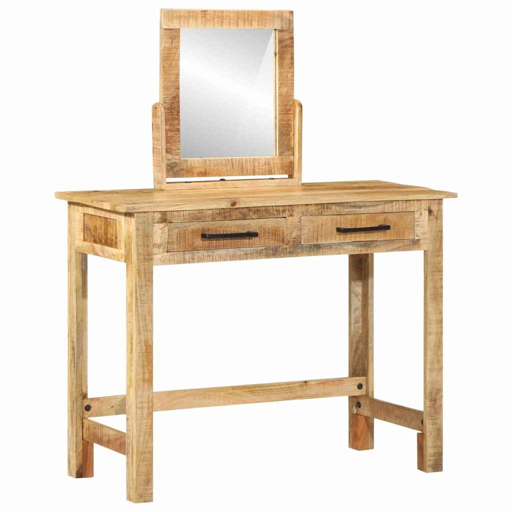 Klædeskab med skuffe Brun 100 x 40 x 120 cm Massivt mangotræ